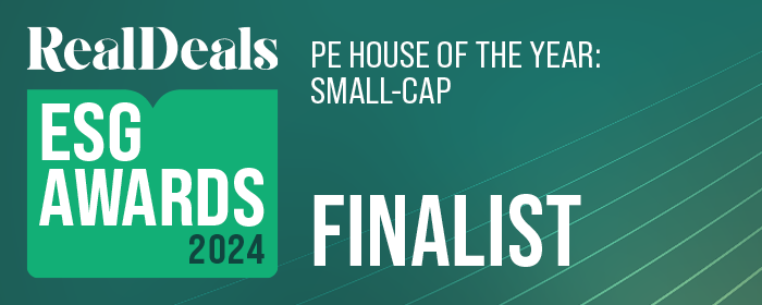 Logo of award for 'Real Deals Private ESG Awards 2024 (Finalists)'